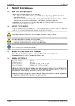 Preview for 4 page of Fluidwell E126-P-EG User Manual