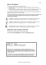 Предварительный просмотр 3 страницы Fluidwell F011-P Manual