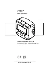 Preview for 1 page of Fluidwell F030-A Manual