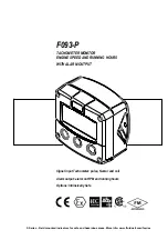 Fluidwell F093-P Manual предпросмотр