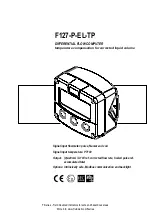 Preview for 1 page of Fluidwell F127-P-EL-TP Manual