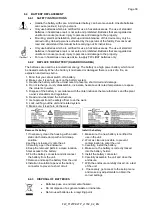 Preview for 39 page of Fluidwell F127-P-EL-TP Manual