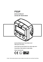 Fluidwell F132-P Operation Manual предпросмотр