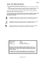 Preview for 3 page of Fluidwell F197-A Operation Manual