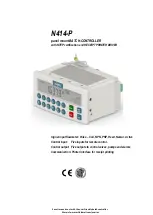 Preview for 1 page of Fluidwell N414-P Manual