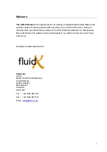 Preview for 4 page of FLUIDX XTR-96 Manual