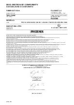 Preview for 4 page of fluimac P07 User Manual