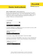 Preview for 7 page of Fluke Biomedical IMPULSE 6000D Demo Instructions