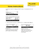 Preview for 11 page of Fluke Biomedical IMPULSE 6000D Demo Instructions