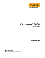 Preview for 1 page of Fluke Biomedical Victoreen NERO mAx 8000 User Manual