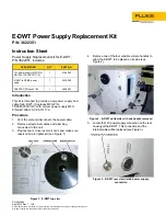 Fluke Calibration E-DWT 3622351 Instruction Sheet preview