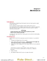 Preview for 17 page of Fluke Calibration P3800 Series User Manual