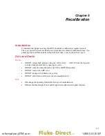 Preview for 20 page of Fluke Calibration P3800 Series User Manual