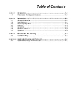 Preview for 3 page of Fluke 1060AM-NM-LRVAR Operators Operator'S Manual