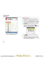 Предварительный просмотр 28 страницы Fluke 123B/NA User Manual