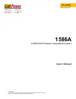 Fluke 1586A User Manual preview