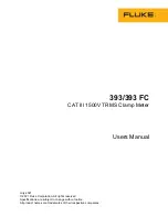 Предварительный просмотр 1 страницы Fluke 195112019382 User Manual