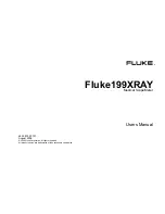 Preview for 1 page of Fluke 199XRAY User Manual