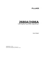 Fluke 2680A User Manual preview