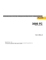 Fluke 3000 FC Manual предпросмотр