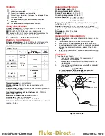 Предварительный просмотр 2 страницы Fluke 3140R Instruction Sheet