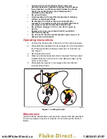 Предварительный просмотр 3 страницы Fluke 3210-PR-TF Instruction Sheet