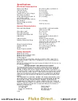 Предварительный просмотр 4 страницы Fluke 3210-PR-TF Instruction Sheet