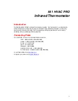 Preview for 5 page of Fluke 561 HVACPro User Manual