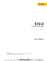 Fluke 572-2 User Manual preview