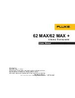 Fluke 62 MAX User Manual preview