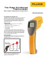 Fluke 63 Specifications preview