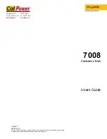 Fluke 7008 User Manual предпросмотр