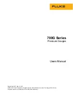 Fluke 700G0 User Manual preview