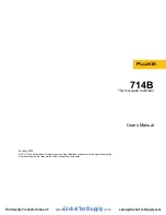 Fluke 714B User Manual предпросмотр