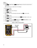 Предварительный просмотр 26 страницы Fluke 729 Pro User Manual