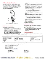 Preview for 3 page of Fluke 80TK Instruction Sheet