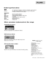 Preview for 16 page of Fluke 8508A Extended Specifications