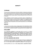 Preview for 2 page of Fluke 9000A-Z80QT Instruction Manual