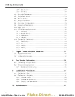 Preview for 4 page of Fluke 9100S User Manual