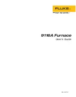 Fluke 9116A User Manual preview