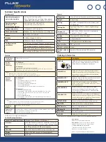 Предварительный просмотр 4 страницы Fluke AIRCHECK Technical Data