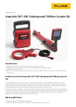 Fluke Amprobe UAT-620 Technical Data Manual preview