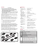 Preview for 2 page of Fluke BC190/820 Instruction Sheet