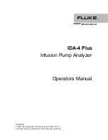 Предварительный просмотр 3 страницы Fluke Biomedical IDA-4 Plus Operators Operator'S Manual