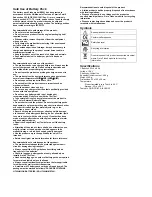 Preview for 2 page of Fluke BP291 Instruction Sheet