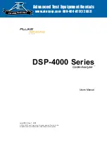 Предварительный просмотр 1 страницы Fluke CableAnalyzer DSP-4100 User Manual