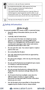 Предварительный просмотр 2 страницы Fluke CableAnalyzer DSX-500 Getting Started Manual