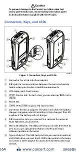 Предварительный просмотр 4 страницы Fluke CableAnalyzer DSX-500 Getting Started Manual