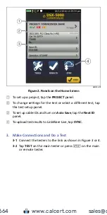 Предварительный просмотр 6 страницы Fluke CableAnalyzer DSX-500 Getting Started Manual