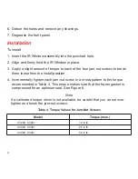 Preview for 6 page of Fluke ClirVu CV200 Installation Manual